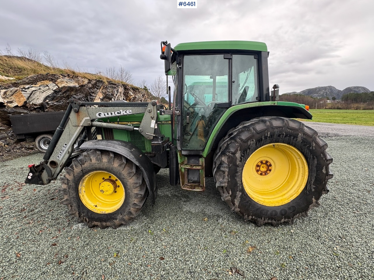 1995 John Deere 6400 w/ Quicke 960 loader. WATCH THE VIDEO! - Tractor agricol: Foto 2 1995 John Deere 6400 w/ Quicke 960 loader. WATCH THE VIDEO! - Tractor agricol: Foto 2