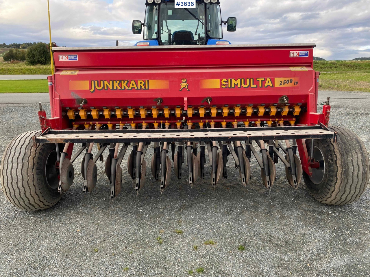 1997 Junkkari Simulta 2500 seed drill - Semănătoare: Foto 2 1997 Junkkari Simulta 2500 seed drill - Semănătoare: Foto 2