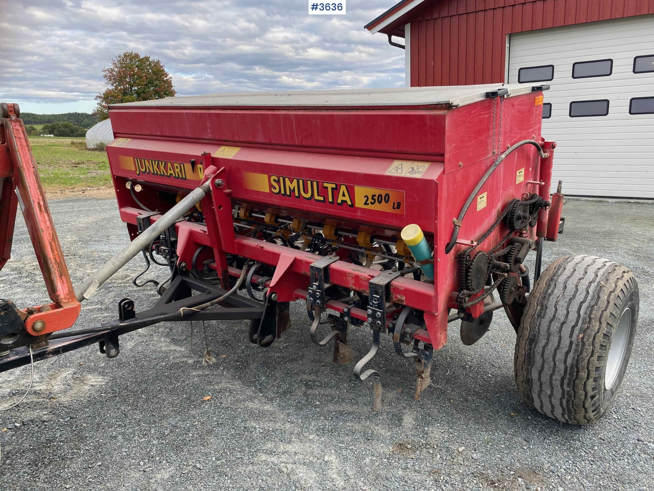 1997 Junkkari Simulta 2500 seed drill - Semănătoare: Foto 3 1997 Junkkari Simulta 2500 seed drill - Semănătoare: Foto 3