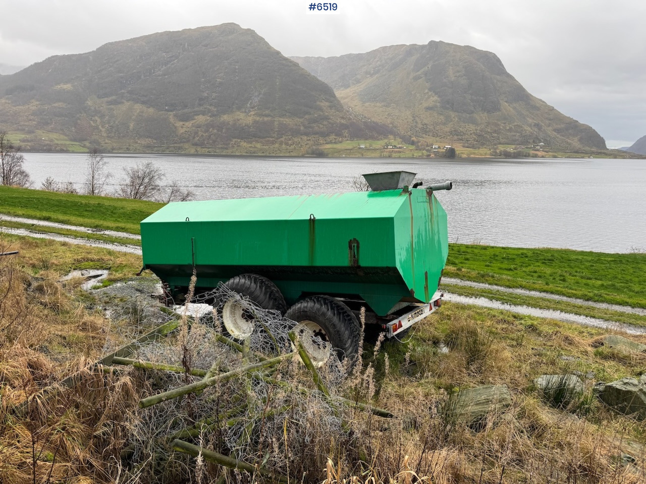 Cisternă vidanjă 1997 Moi Guffen 15,000 liters w/ cannon.: Foto 9