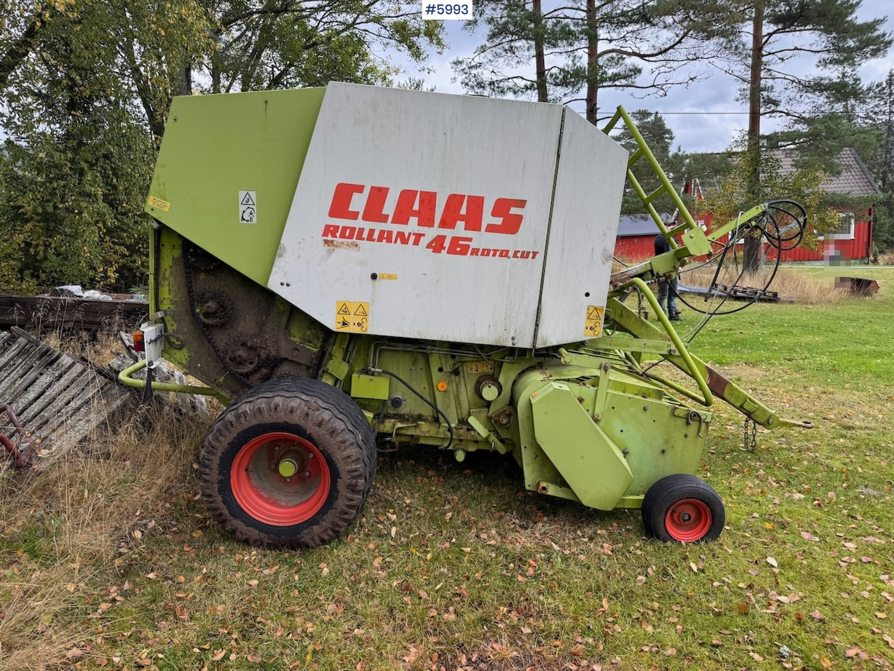 1999 Claas Rollant 46 Rotocut and a dividing baler. - Utilaje pentru fân: Foto 4 1999 Claas Rollant 46 Rotocut and a dividing baler. - Utilaje pentru fân: Foto 4