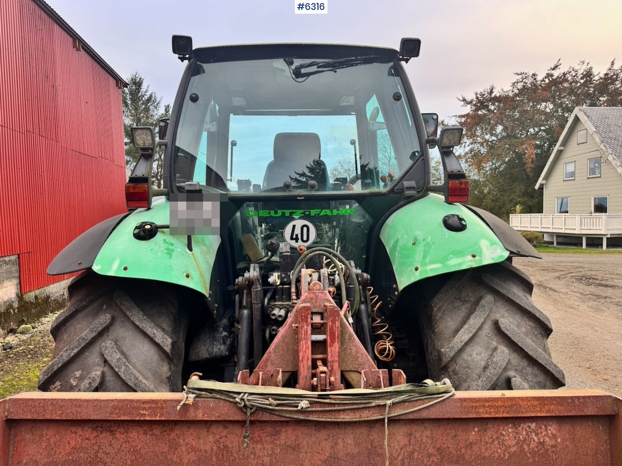 1999 Deutz Agrotron 150 w/ bucket and Front loader from 2020. - Tractor agricol: Foto 5 1999 Deutz Agrotron 150 w/ bucket and Front loader from 2020. - Tractor agricol: Foto 5