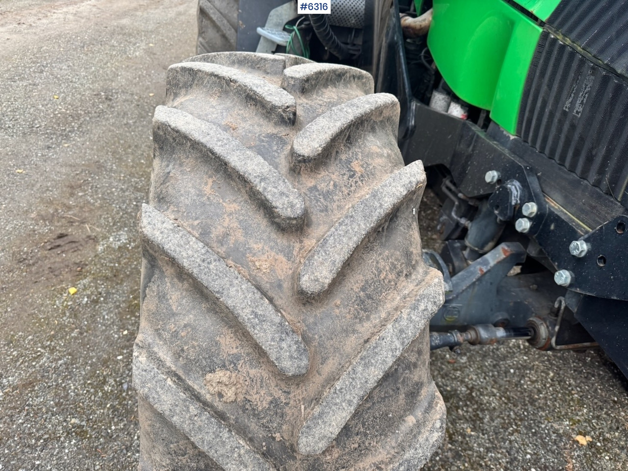 Leasing de  1999 Deutz Agrotron 150 w/ bucket and Front loader from 2020. 1999 Deutz Agrotron 150 w/ bucket and Front loader from 2020.: Foto 19