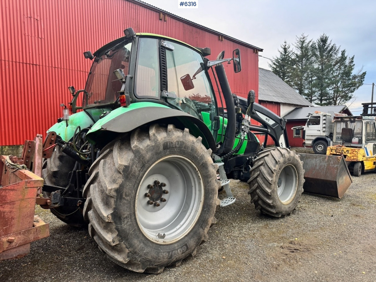 1999 Deutz Agrotron 150 w/ bucket and Front loader from 2020. - Tractor agricol: Foto 4 1999 Deutz Agrotron 150 w/ bucket and Front loader from 2020. - Tractor agricol: Foto 4