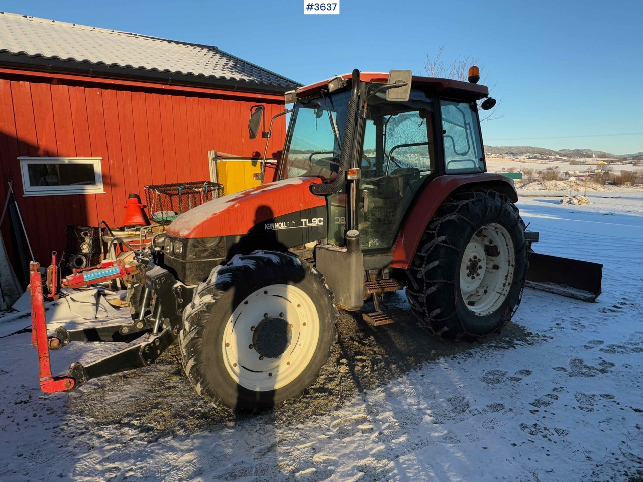 1999 New Holland TL90 with chain for sale! - Tractor agricol: Foto 2 1999 New Holland TL90 with chain for sale! - Tractor agricol: Foto 2