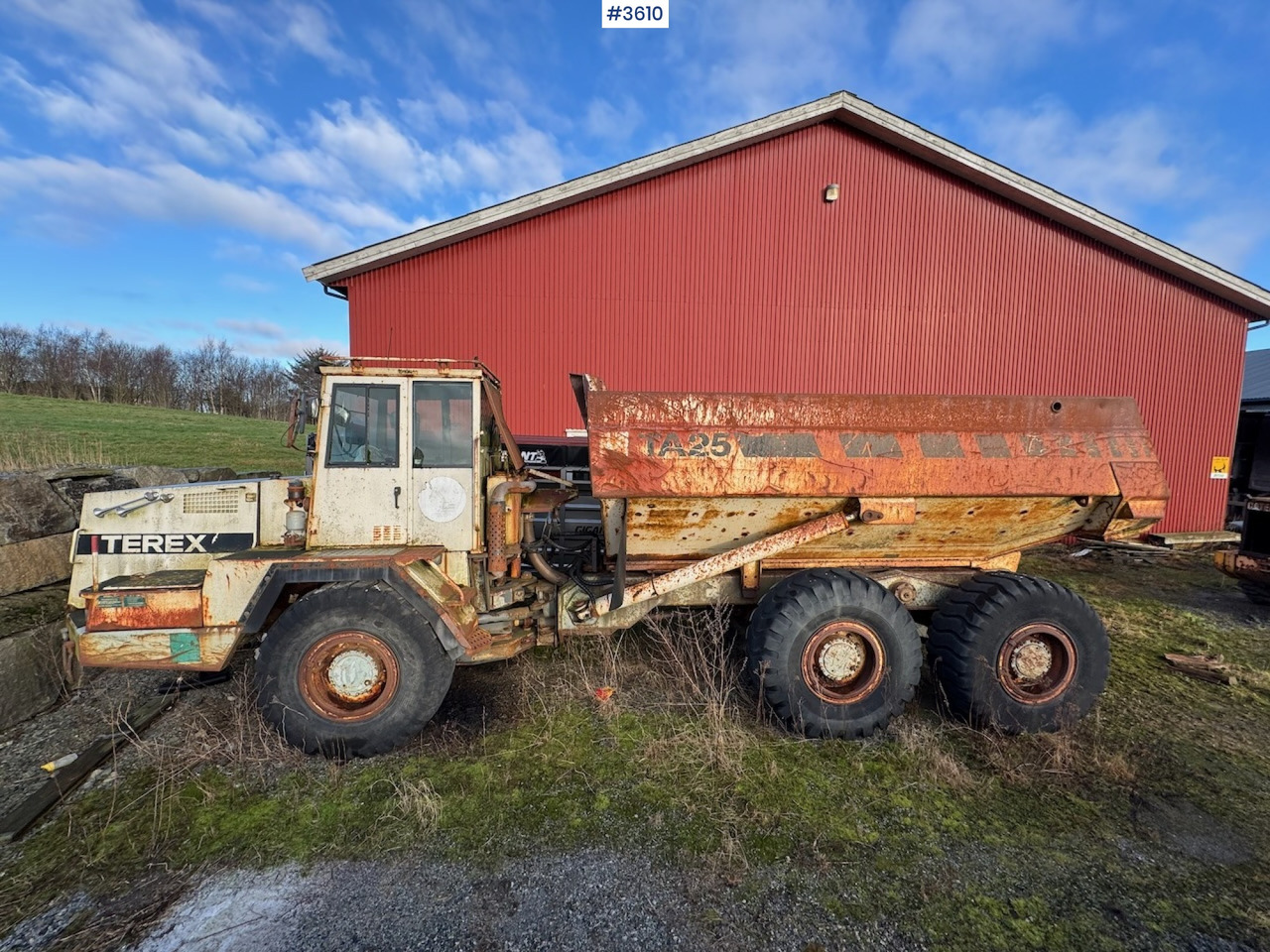 1999 Terex TA25 Dumper m/ lite timer. - Camion articulat: Foto 1 1999 Terex TA25 Dumper m/ lite timer. - Camion articulat: Foto 1