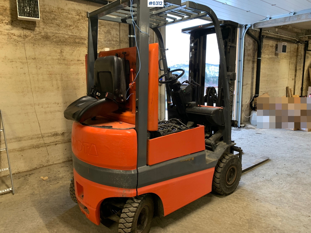 1999 Toyota FBMF 16 Electric Forklift. - Motostivuitor: Foto 1 1999 Toyota FBMF 16 Electric Forklift. - Motostivuitor: Foto 1