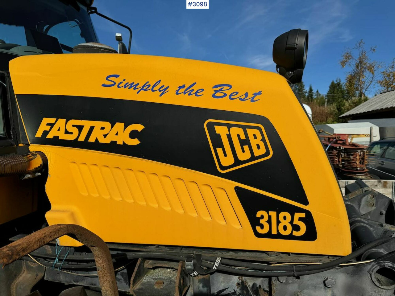 Tractor agricol 2001 JCB Fastrac 3185 4x4. The plow rigged and two sets of tires.: Foto 21