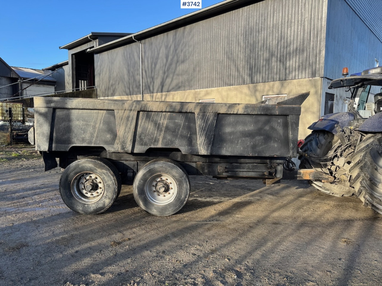 2003 Sele Weld 16 Dumper trailer. - Remorcă autobasculantă agricolă: Foto 1 2003 Sele Weld 16 Dumper trailer. - Remorcă autobasculantă agricolă: Foto 1