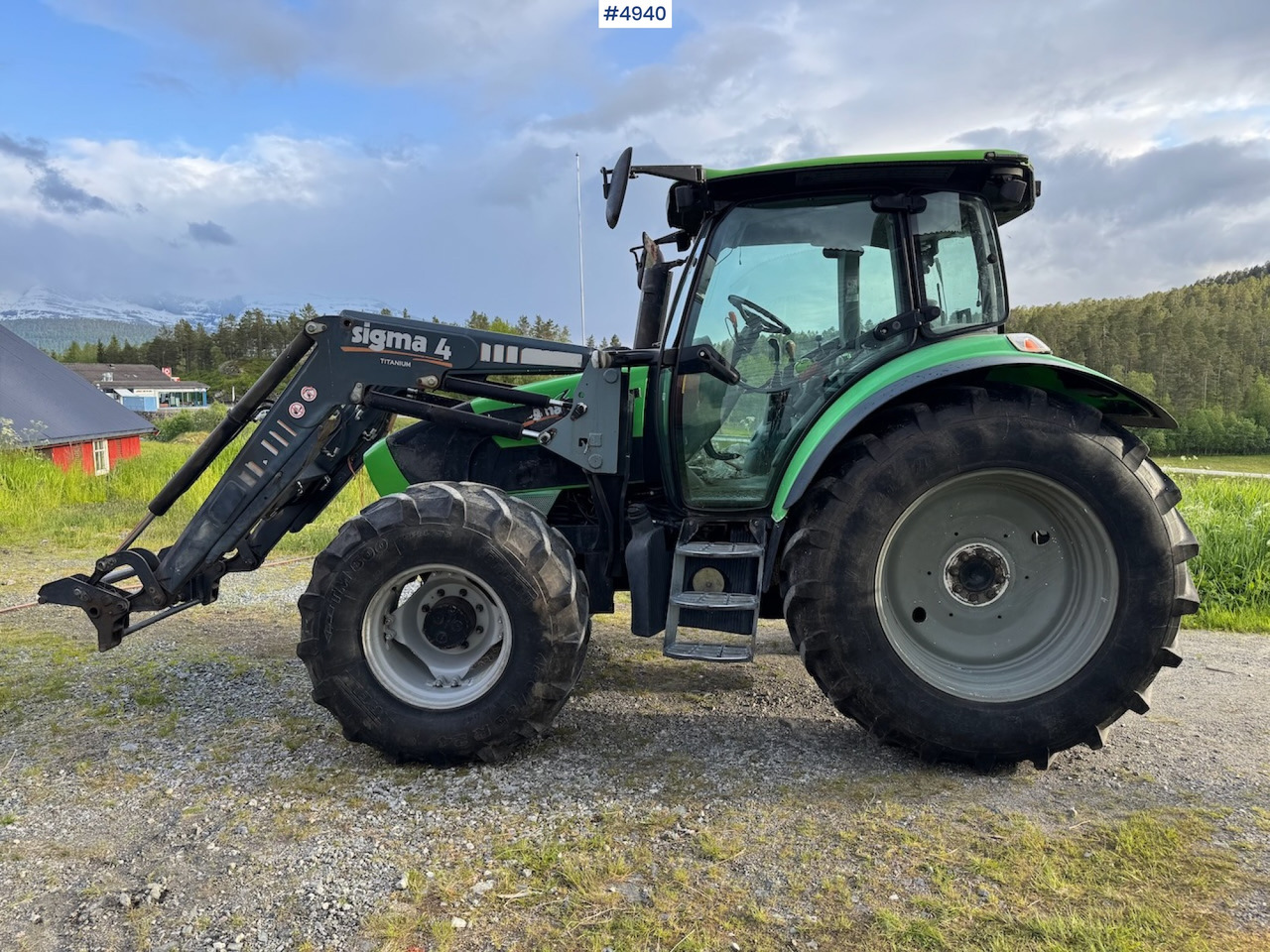 2006 Deutz-Fahr Agrotron K90 w/front loader. - Tractor agricol: Foto 3 2006 Deutz-Fahr Agrotron K90 w/front loader. - Tractor agricol: Foto 3