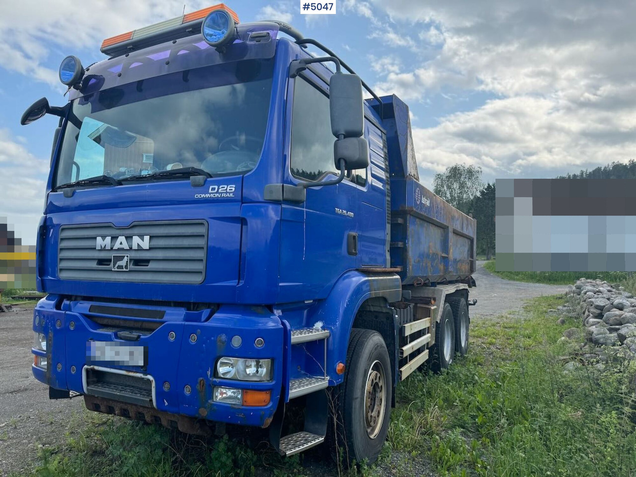 2007 MAN TGA 26.480 6x4 tipper - Camion basculantă: Foto 1 2007 MAN TGA 26.480 6x4 tipper - Camion basculantă: Foto 1