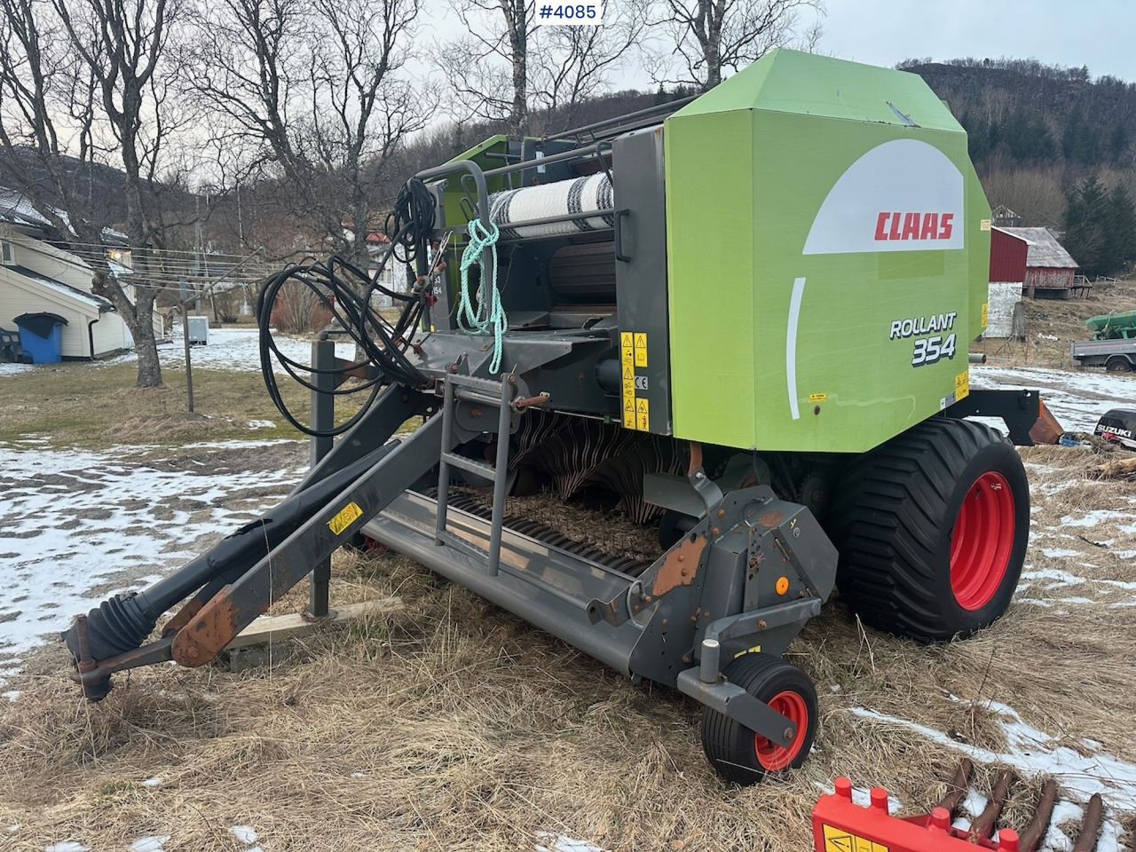 2008 Claas Rollant 354 Rotocut round baler. small repair object - Utilaje pentru fân: Foto 3 2008 Claas Rollant 354 Rotocut round baler. small repair object - Utilaje pentru fân: Foto 3