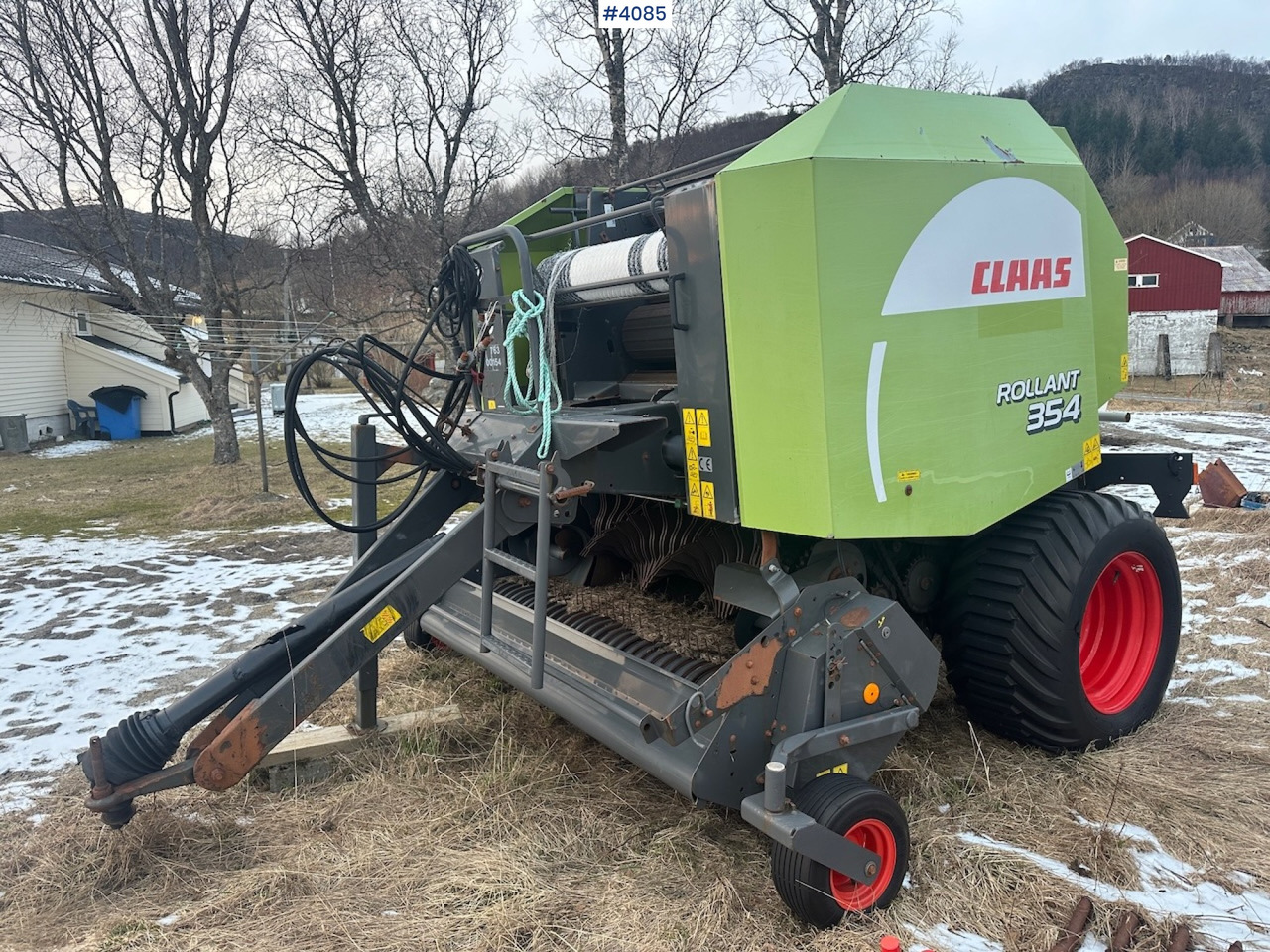 2008 Claas Rollant 354 Rotocut round baler. small repair object - Utilaje pentru fân: Foto 4 2008 Claas Rollant 354 Rotocut round baler. small repair object - Utilaje pentru fân: Foto 4