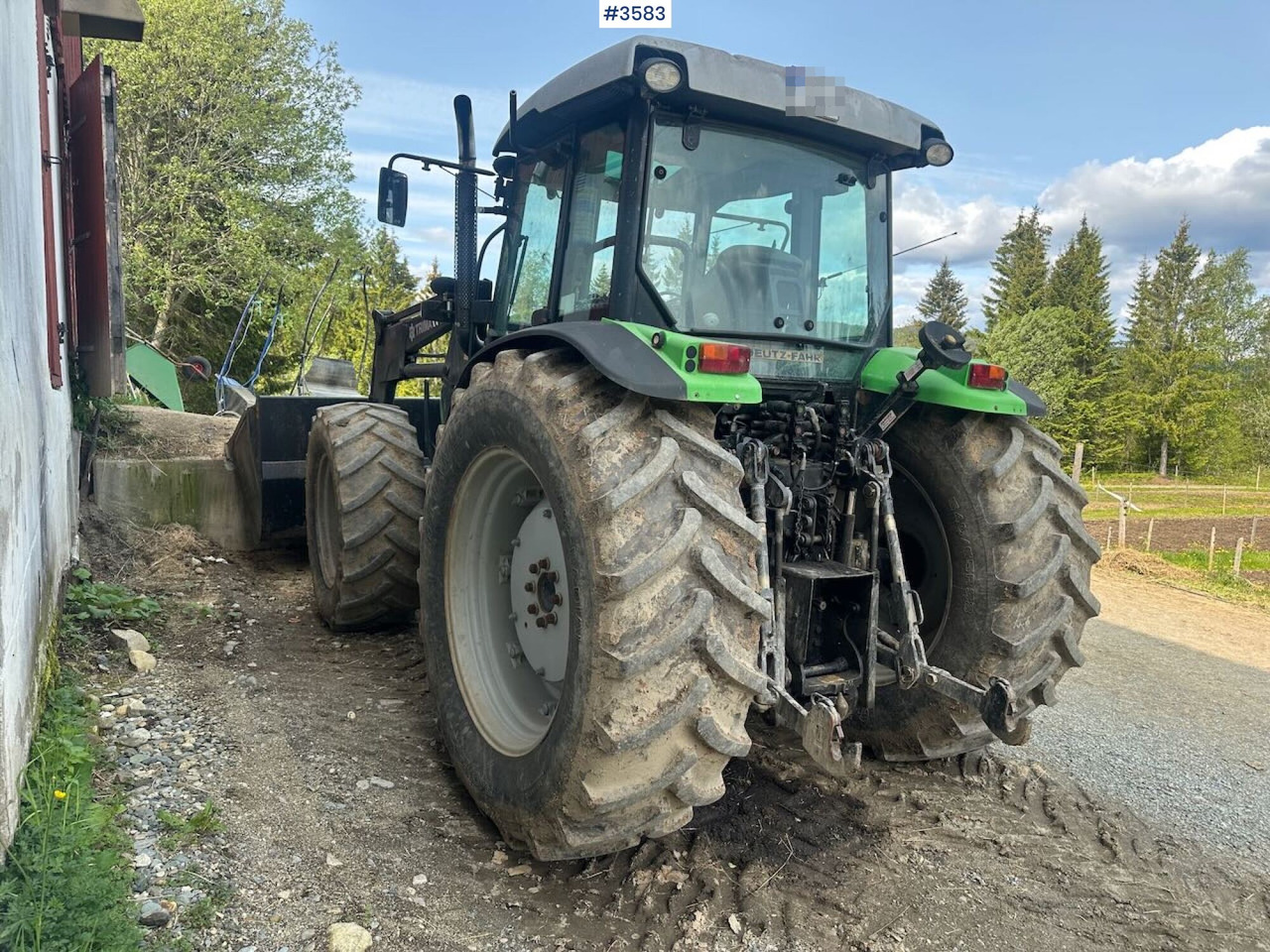 2008 Deutz-Fahr Agrofarm 100 traktor w/ Trima Front loader. See hours! - Tractor agricol: Foto 5 2008 Deutz-Fahr Agrofarm 100 traktor w/ Trima Front loader. See hours! - Tractor agricol: Foto 5