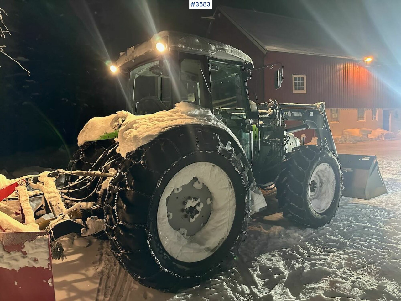 2008 Deutz-Fahr Agrofarm 100 traktor w/ Trima Front loader. See hours! - Tractor agricol: Foto 4 2008 Deutz-Fahr Agrofarm 100 traktor w/ Trima Front loader. See hours! - Tractor agricol: Foto 4