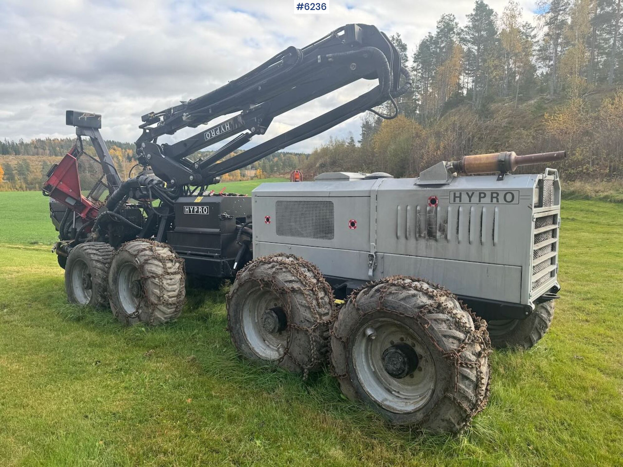 2008 Hypro 500LS harvesting machine with processor head and felling grapple - Harvester: Foto 4 2008 Hypro 500LS harvesting machine with processor head and felling grapple - Harvester: Foto 4