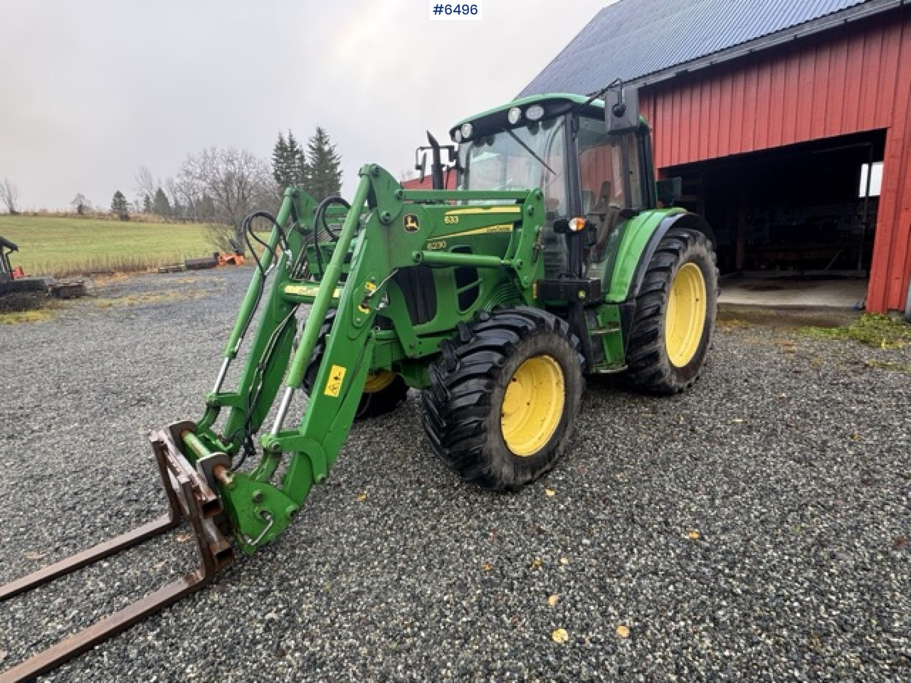 2008 John Deere 6230 Premium with front loader and 3rd function - Tractor agricol: Foto 1 2008 John Deere 6230 Premium with front loader and 3rd function - Tractor agricol: Foto 1