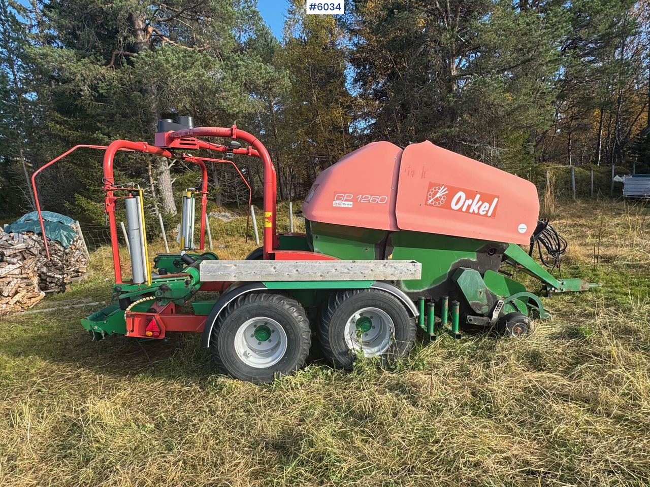 2008 Orkel 1260 round baler - Utilaje pentru fân: Foto 4 2008 Orkel 1260 round baler - Utilaje pentru fân: Foto 4