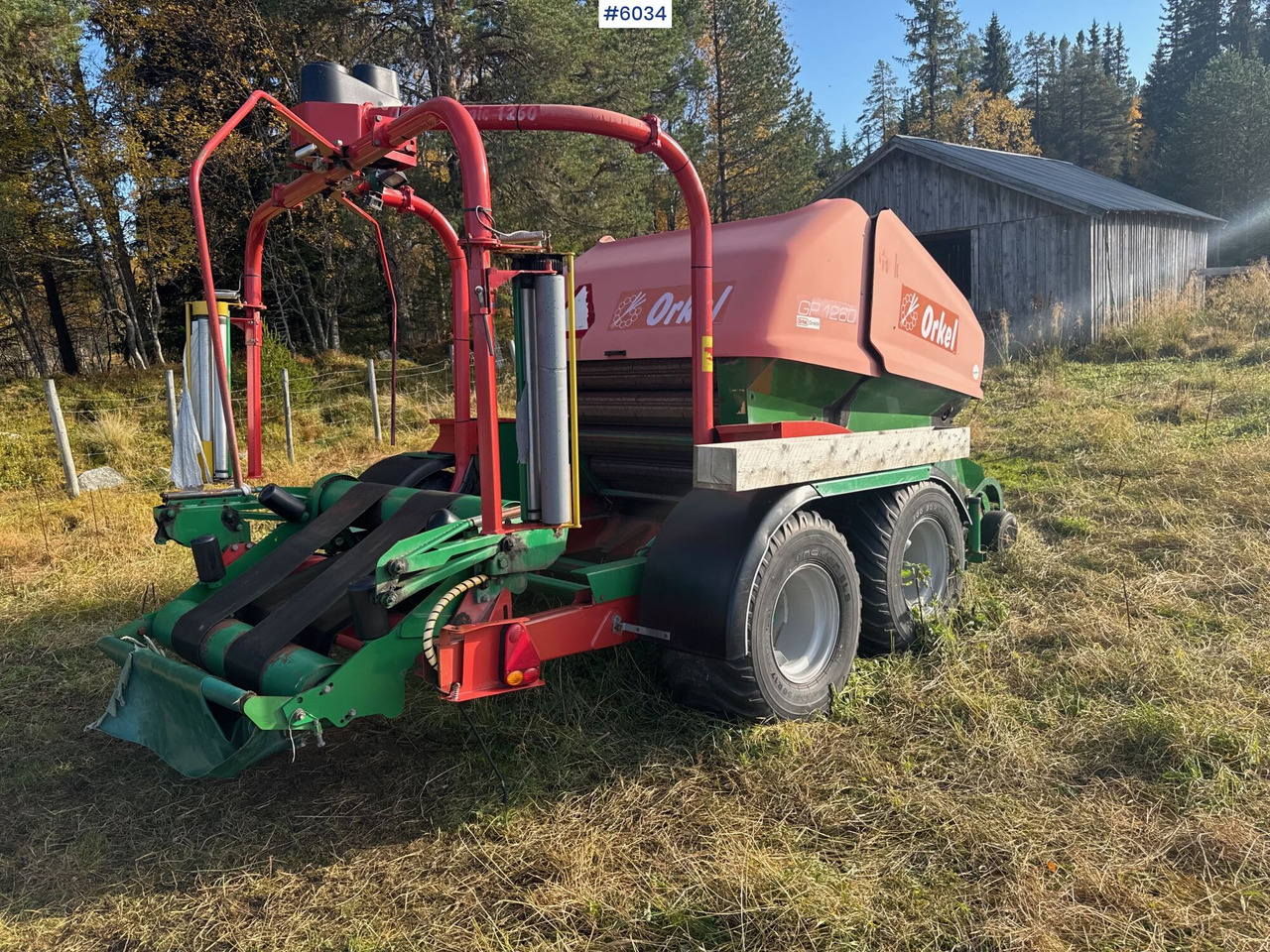 2008 Orkel 1260 round baler - Utilaje pentru fân: Foto 2 2008 Orkel 1260 round baler - Utilaje pentru fân: Foto 2