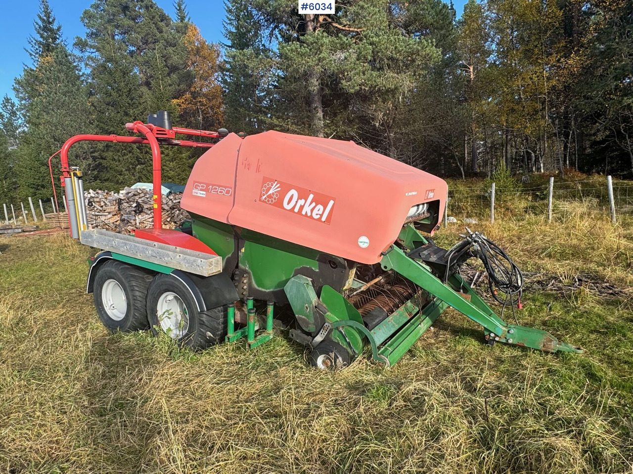 2008 Orkel 1260 round baler - Utilaje pentru fân: Foto 3 2008 Orkel 1260 round baler - Utilaje pentru fân: Foto 3