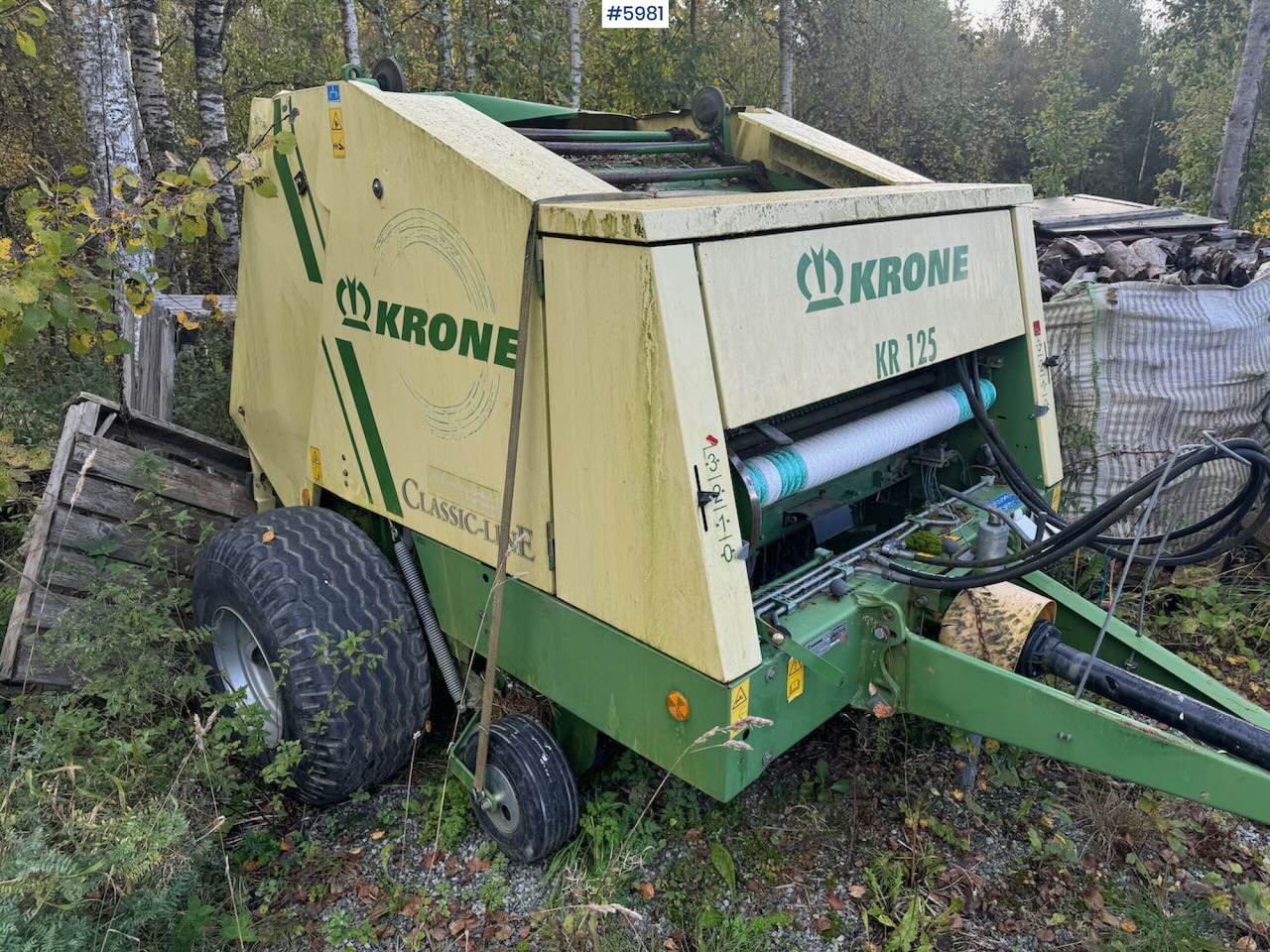 2009 Krone KR 125 - Utilaje pentru fân: Foto 2 2009 Krone KR 125 - Utilaje pentru fân: Foto 2