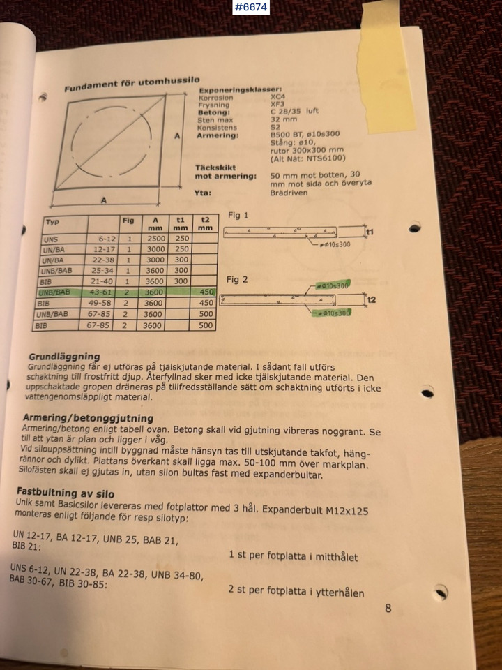 Utilaje de creştere vite 2010 Mafa Outdoor silo w/ level switch and inlet screw: Foto 18 Utilaje de creştere vite 2010 Mafa Outdoor silo w/ level switch and inlet screw: Foto 18