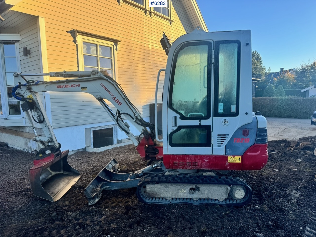 2010 Takeuchi TB219 Mini Excavator with Rototilt and 2 buckets. - Mini excavator: Foto 3 2010 Takeuchi TB219 Mini Excavator with Rototilt and 2 buckets. - Mini excavator: Foto 3