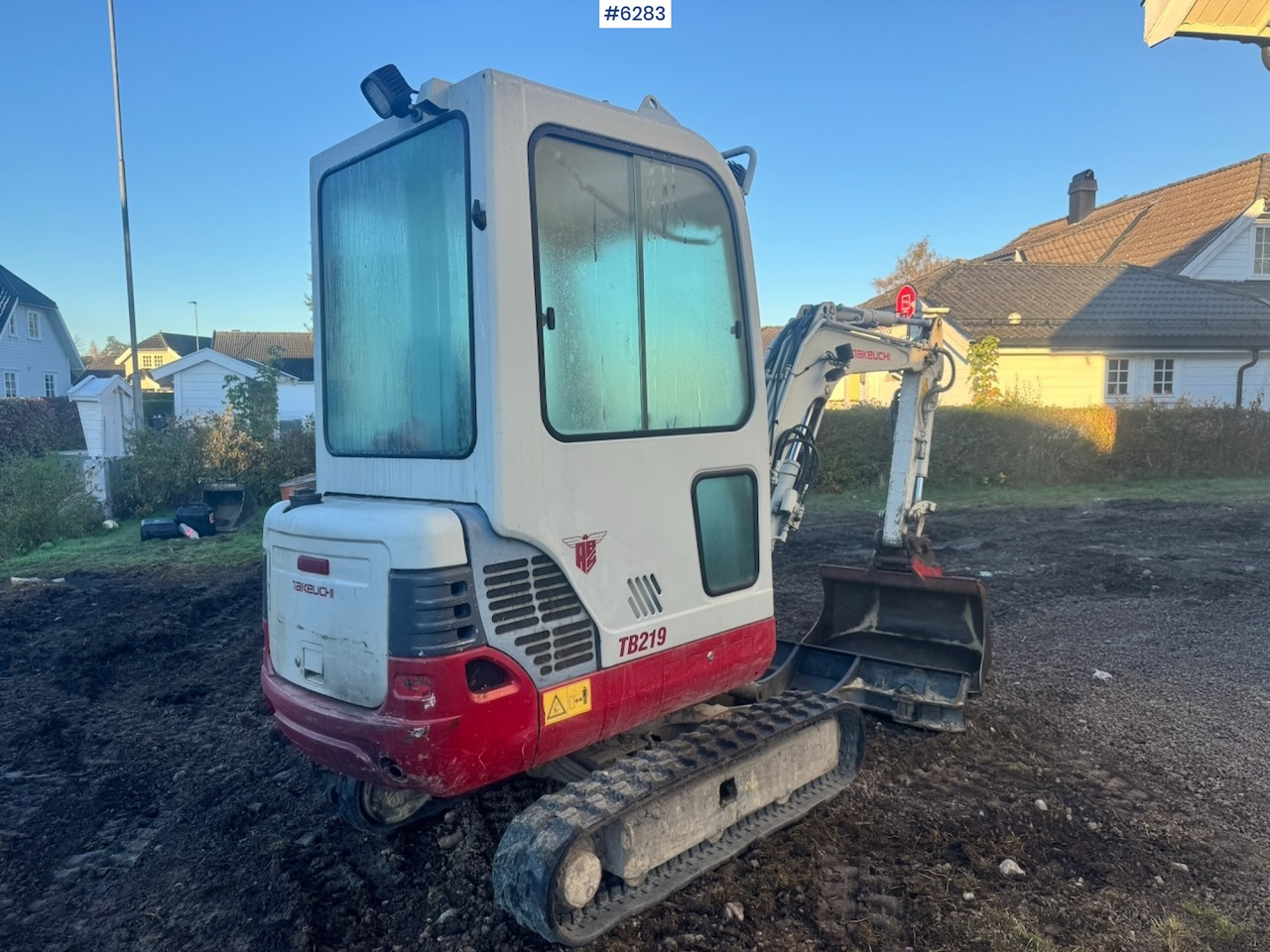 2010 Takeuchi TB219 Mini Excavator with Rototilt and 2 buckets. - Mini excavator: Foto 5 2010 Takeuchi TB219 Mini Excavator with Rototilt and 2 buckets. - Mini excavator: Foto 5