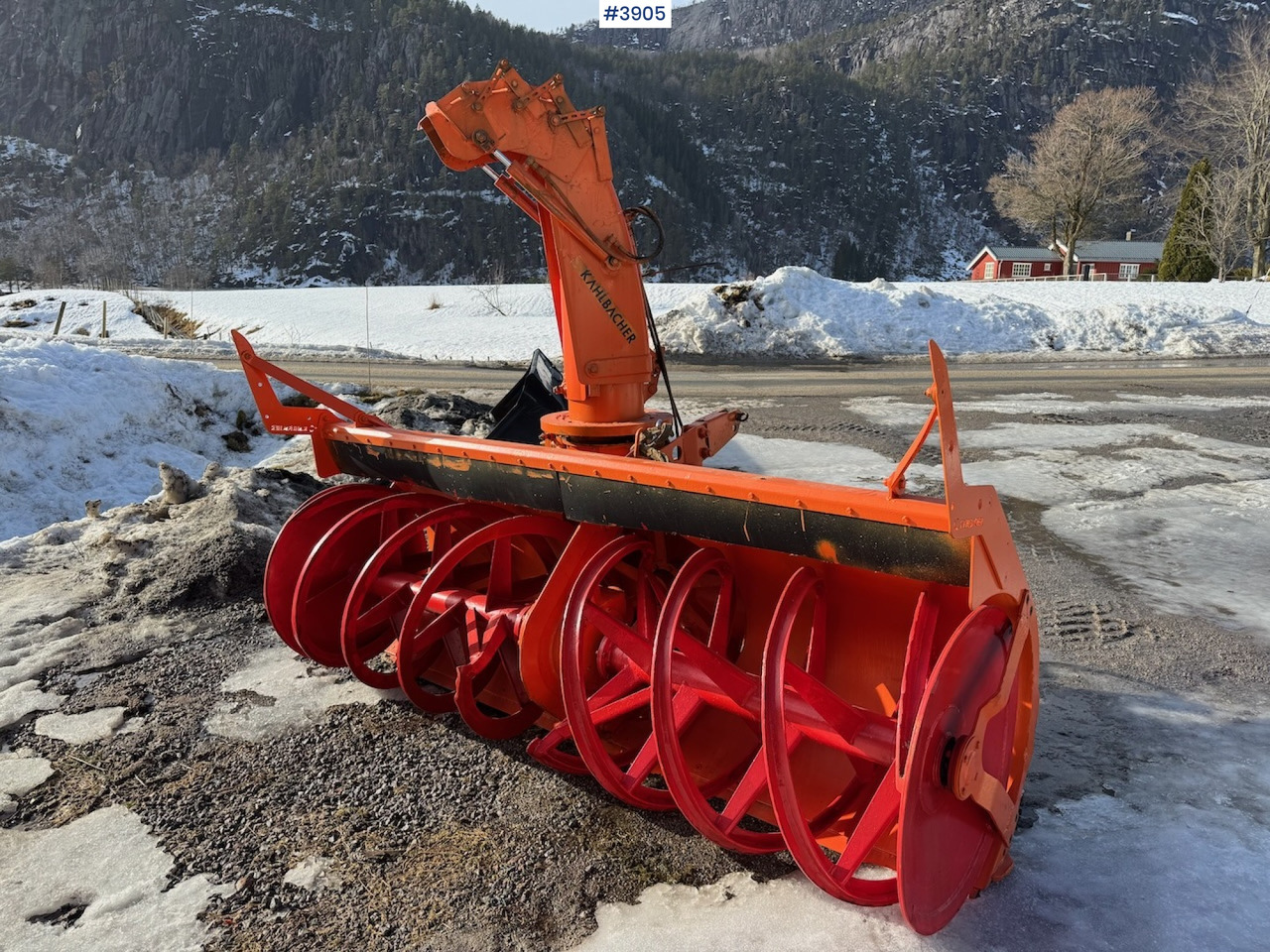 2011 Kahlbacher KFS 850/2700 snow thrower - Freza de zapada: Foto 1 2011 Kahlbacher KFS 850/2700 snow thrower - Freza de zapada: Foto 1