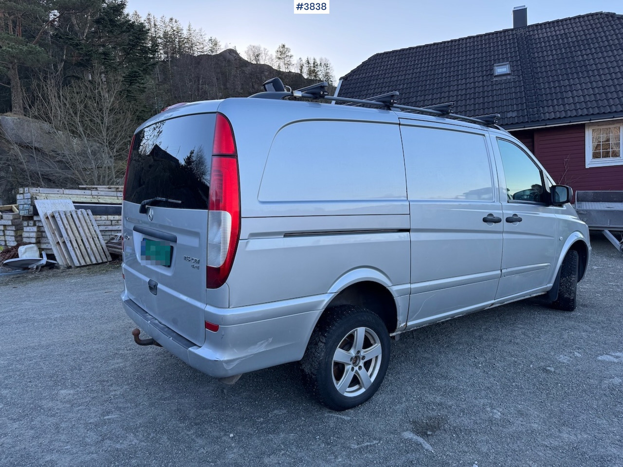 Dubă 2011 Mercedes-Benz Vito: Foto 8