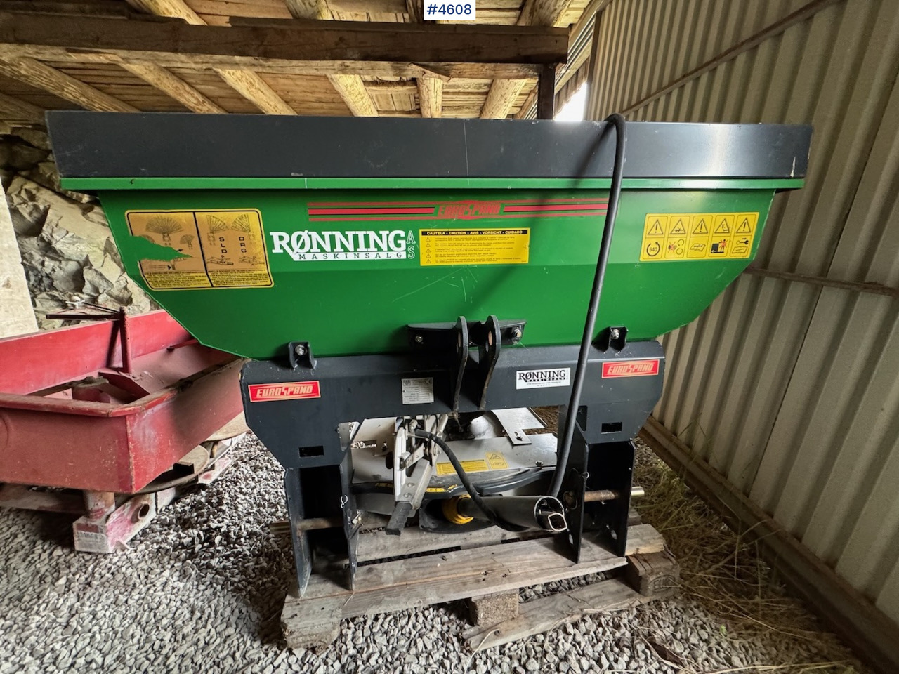 2012 EuroSpand Ercole Fertilizer Spreader - Imprastietor îngrăşăminte: Foto 5 2012 EuroSpand Ercole Fertilizer Spreader - Imprastietor îngrăşăminte: Foto 5