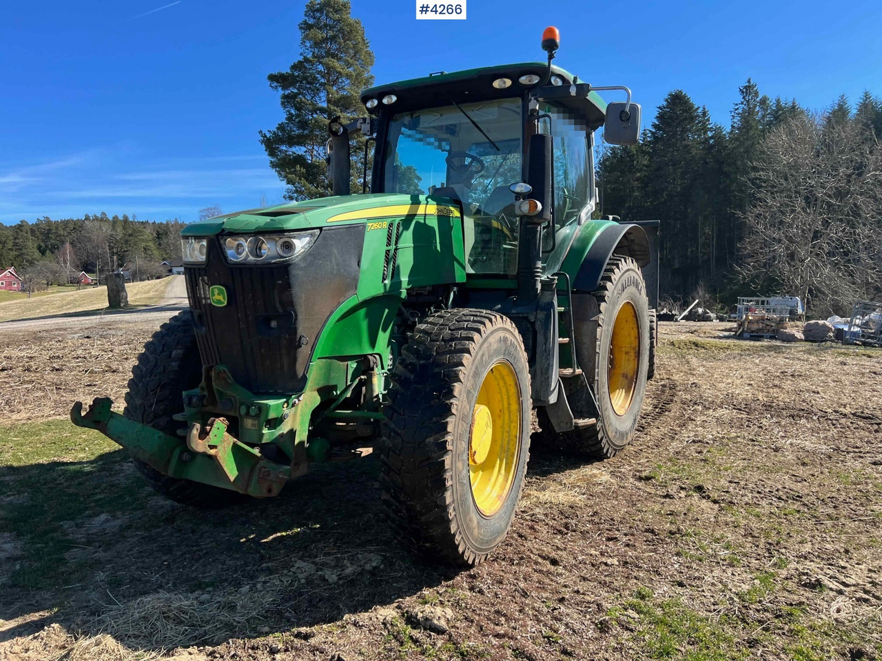 2012 John Deere 7260R Tractor w/ PTO - Tractor agricol: Foto 3 2012 John Deere 7260R Tractor w/ PTO - Tractor agricol: Foto 3