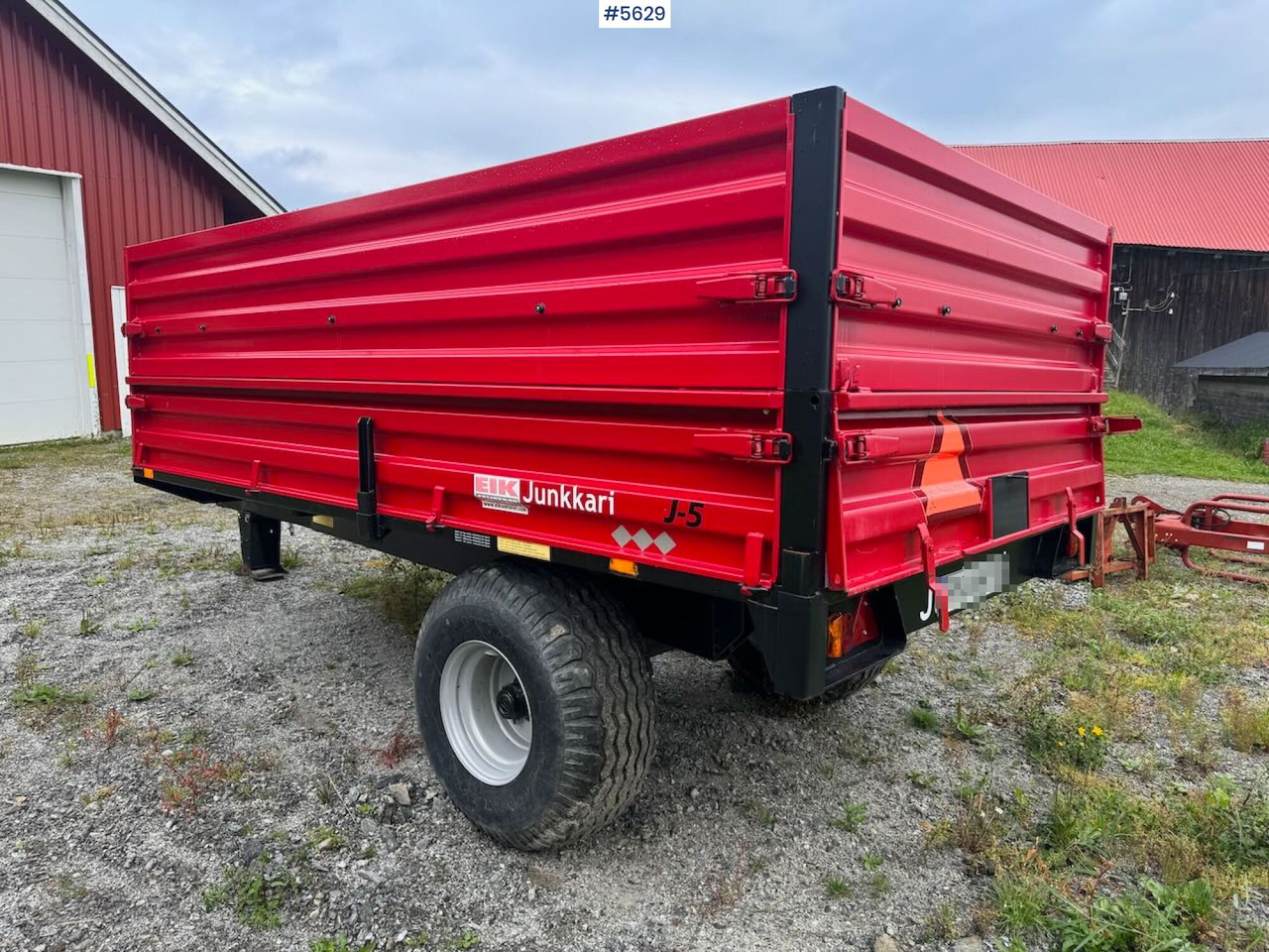 2012 Junkkari J5 - Remorcă agricolă: Foto 3 2012 Junkkari J5 - Remorcă agricolă: Foto 3