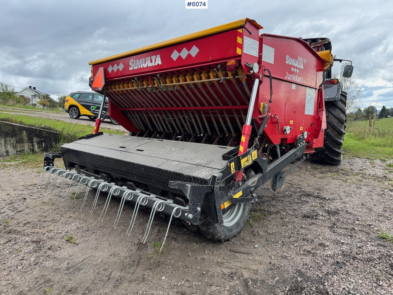 2012 Junkkari Simulta 3000 ST combination seed drill. - Semănătoare combinată: Foto 1 2012 Junkkari Simulta 3000 ST combination seed drill. - Semănătoare combinată: Foto 1