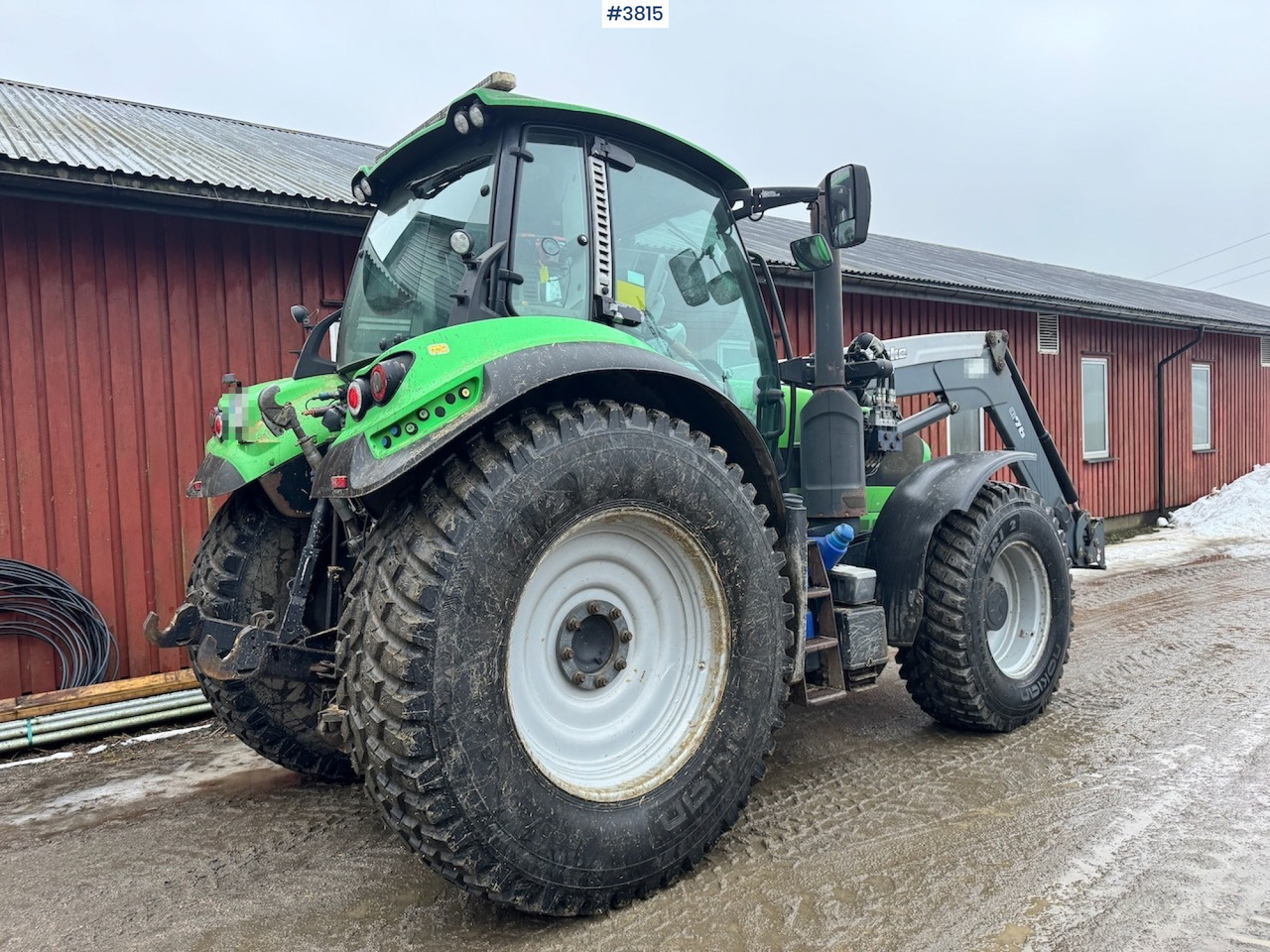 2015 Deutz-fahr 6190 Agrotron w/ Front loader, Front PTO and 2 sets of tires. - Tractor agricol: Foto 4 2015 Deutz-fahr 6190 Agrotron w/ Front loader, Front PTO and 2 sets of tires. - Tractor agricol: Foto 4