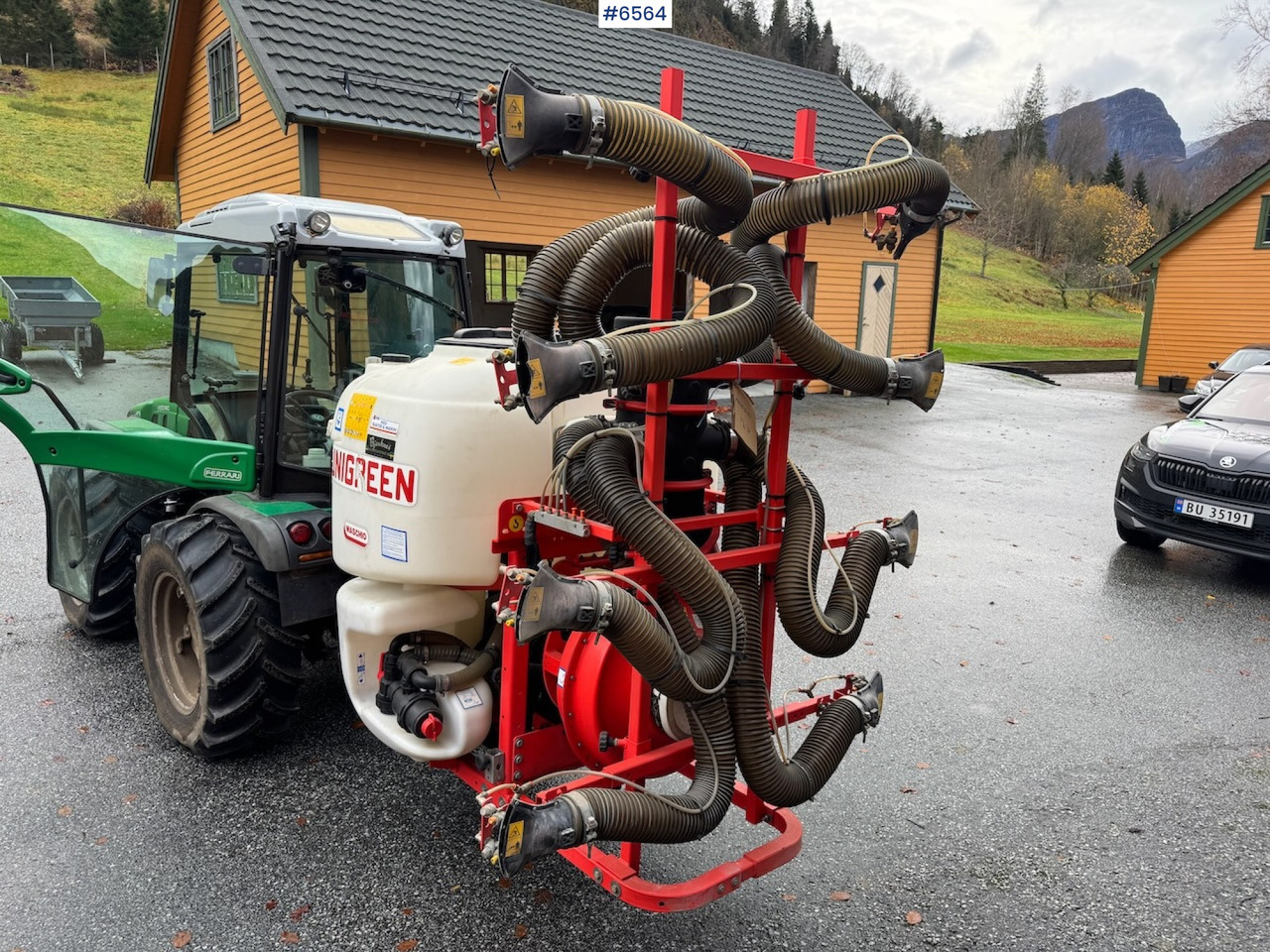 2015 Mascio Turboteuton Unigreen 600 liter Tåkesprøyte. - Maşină de erbicidat: Foto 2 2015 Mascio Turboteuton Unigreen 600 liter Tåkesprøyte. - Maşină de erbicidat: Foto 2