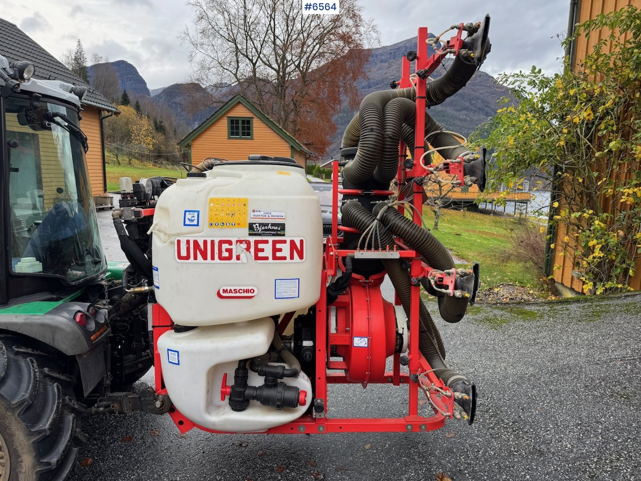 2015 Mascio Turboteuton Unigreen 600 liter Tåkesprøyte. - Maşină de erbicidat: Foto 1 2015 Mascio Turboteuton Unigreen 600 liter Tåkesprøyte. - Maşină de erbicidat: Foto 1