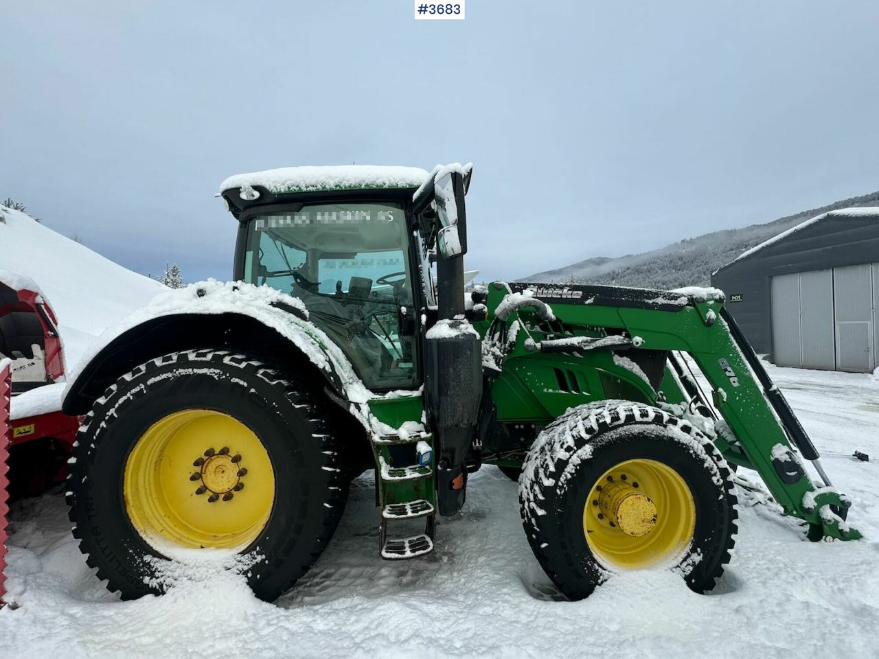 2016 John Deere 6175R 4x4 w/ front loader - Tractor agricol: Foto 2 2016 John Deere 6175R 4x4 w/ front loader - Tractor agricol: Foto 2