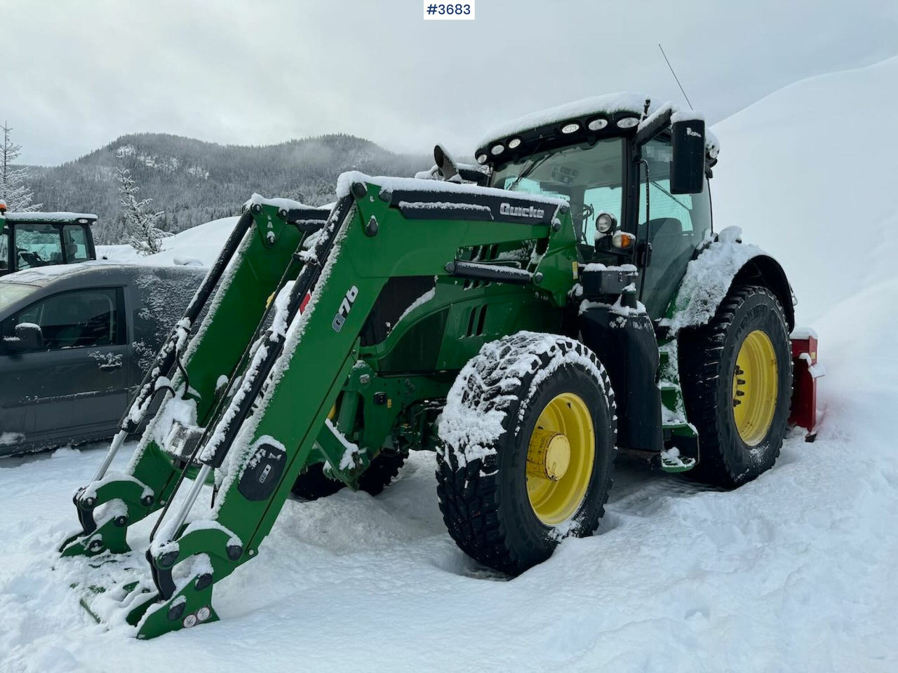 2016 John Deere 6175R 4x4 w/ front loader - Tractor agricol: Foto 2 2016 John Deere 6175R 4x4 w/ front loader - Tractor agricol: Foto 2
