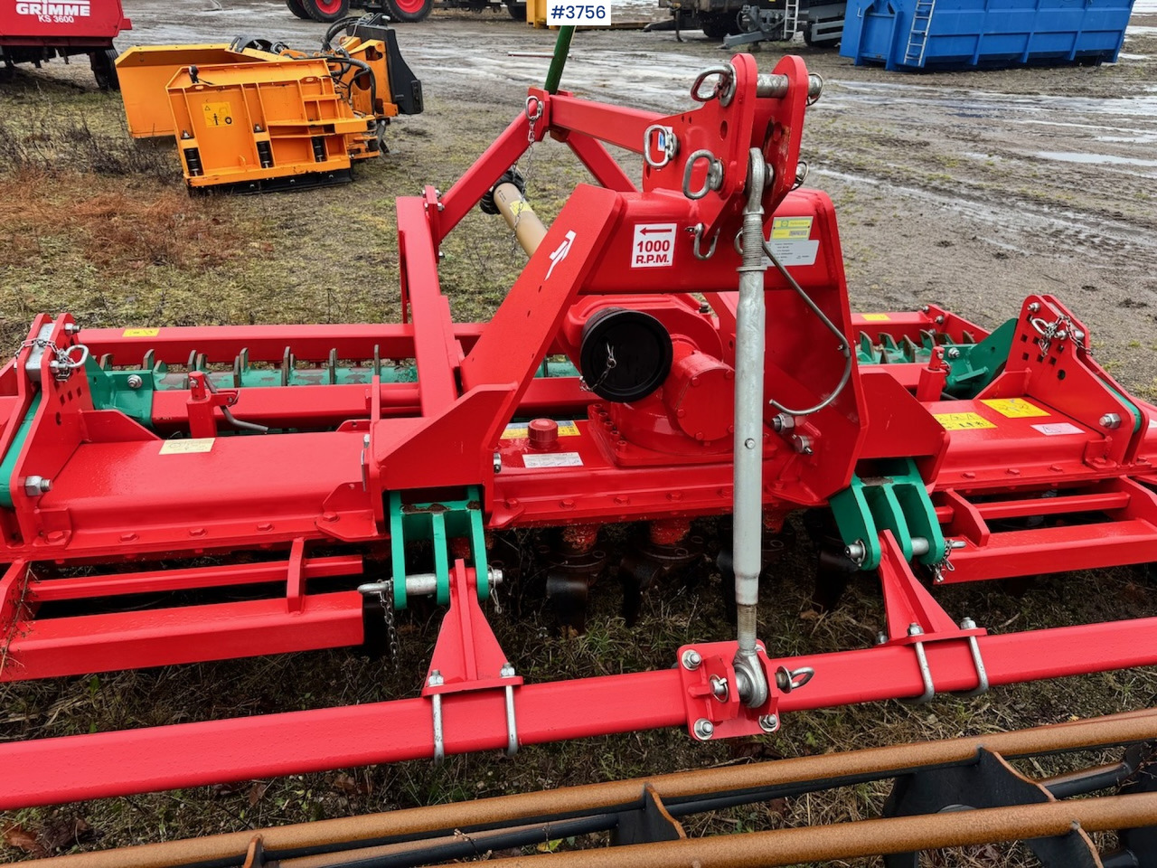 2016 Kverneland NG-S 101 rotary harrow w/ frontkit. - Maşină pentru prelucrarea solului: Foto 5 2016 Kverneland NG-S 101 rotary harrow w/ frontkit. - Maşină pentru prelucrarea solului: Foto 5