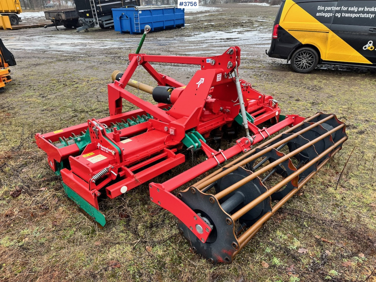 2016 Kverneland NG-S 101 rotary harrow w/ frontkit. - Maşină pentru prelucrarea solului: Foto 1 2016 Kverneland NG-S 101 rotary harrow w/ frontkit. - Maşină pentru prelucrarea solului: Foto 1
