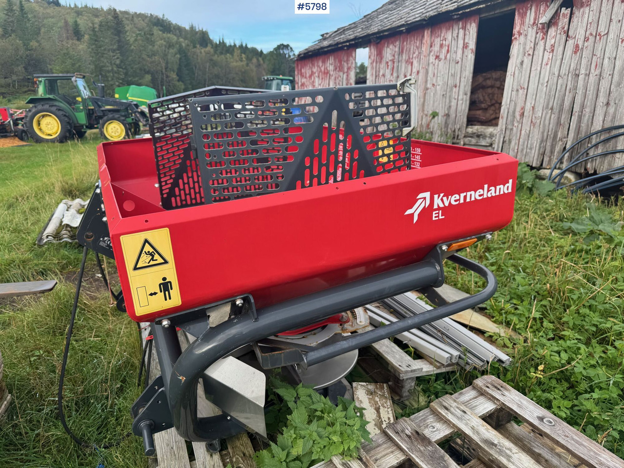 2018 Kverneland Manure spreader. Repair project - Imprastietor îngrăşăminte: Foto 3 2018 Kverneland Manure spreader. Repair project - Imprastietor îngrăşăminte: Foto 3