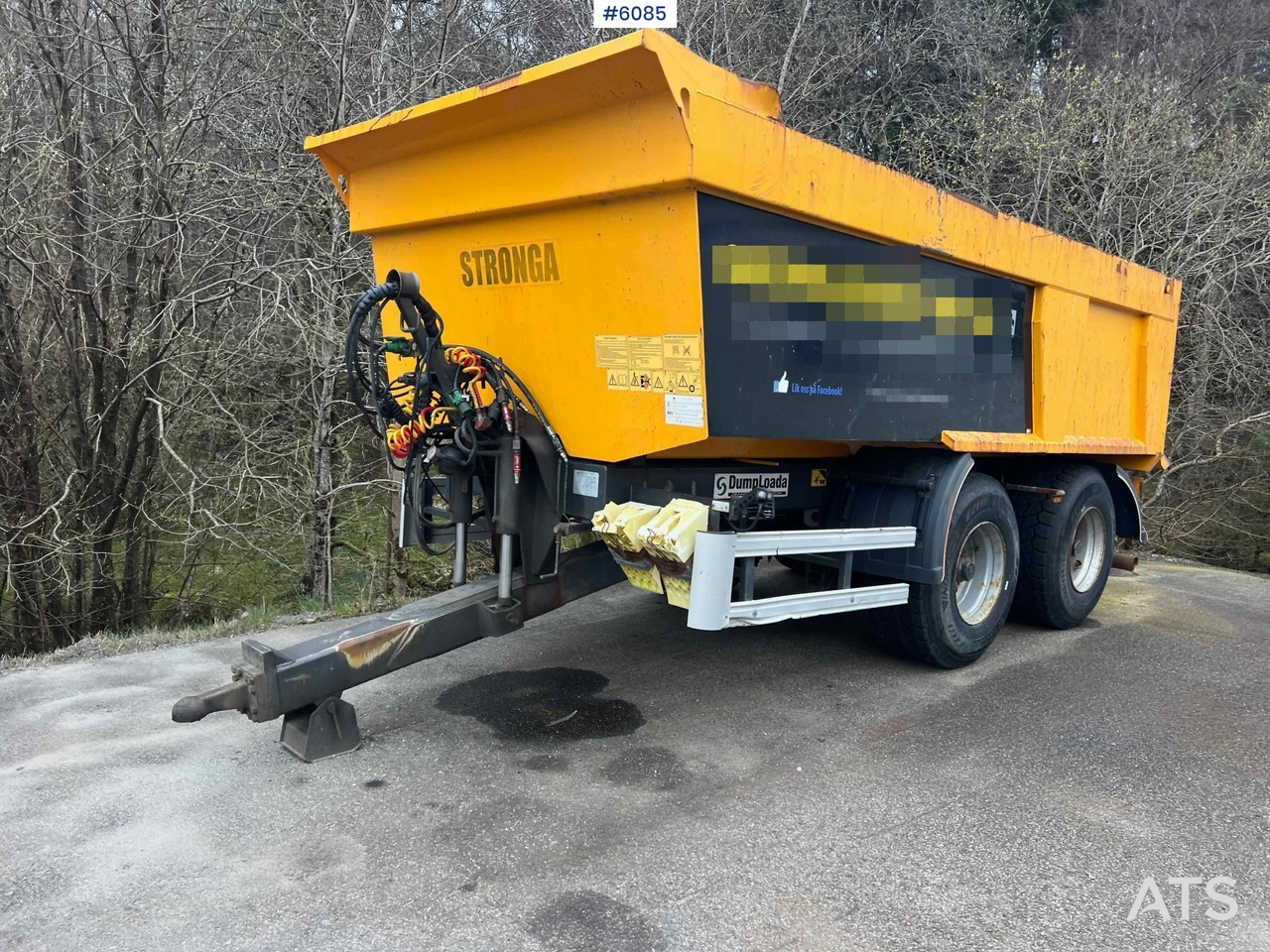 2019 2 axle Stronga DL1200 Dumper trailer - Remorcă autobasculantă agricolă: Foto 2 2019 2 axle Stronga DL1200 Dumper trailer - Remorcă autobasculantă agricolă: Foto 2