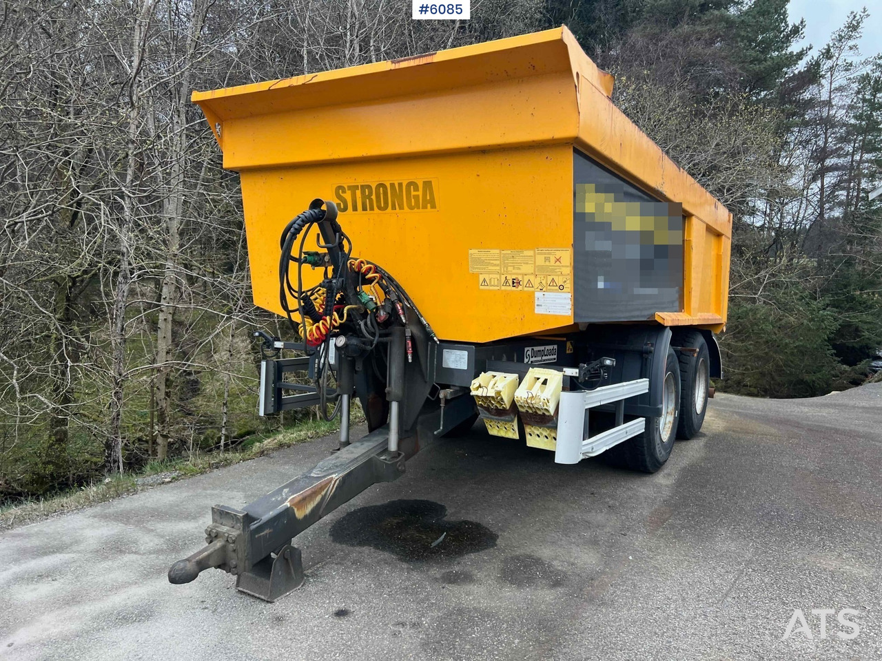 2019 2 axle Stronga DL1200 Dumper trailer - Remorcă autobasculantă agricolă: Foto 4 2019 2 axle Stronga DL1200 Dumper trailer - Remorcă autobasculantă agricolă: Foto 4