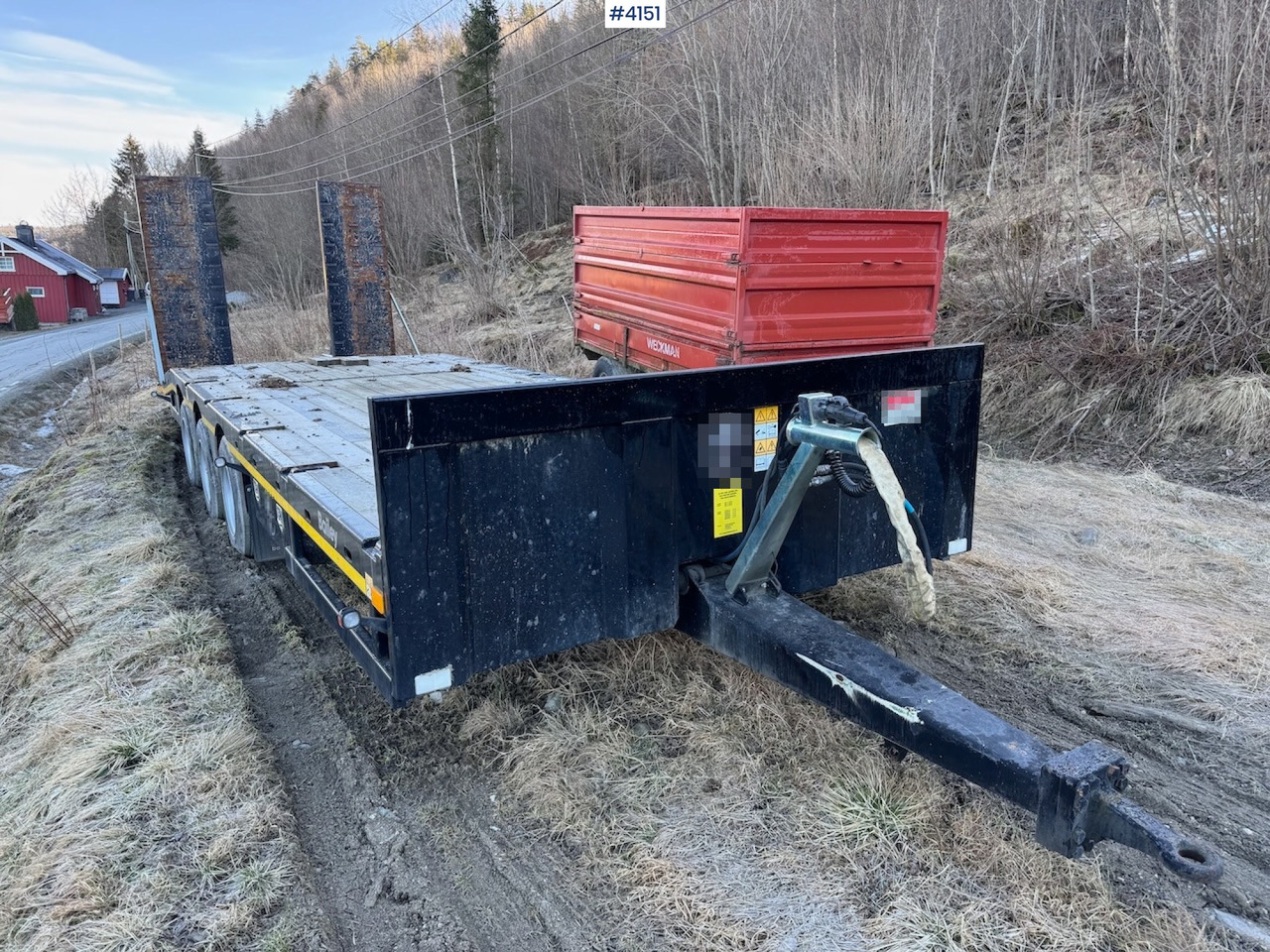 2020 Bailey 24 T Low Loader Machine Trolley - Remorcă transport agabaritic: Foto 4 2020 Bailey 24 T Low Loader Machine Trolley - Remorcă transport agabaritic: Foto 4