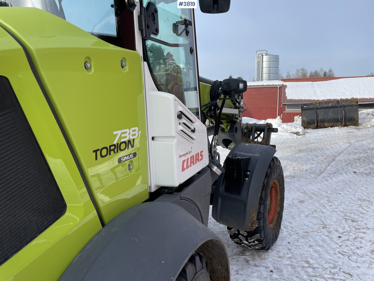 2023 Claas Torion 738 T Sinus - Încărcător frontal pe pneuri: Foto 5 2023 Claas Torion 738 T Sinus - Încărcător frontal pe pneuri: Foto 5