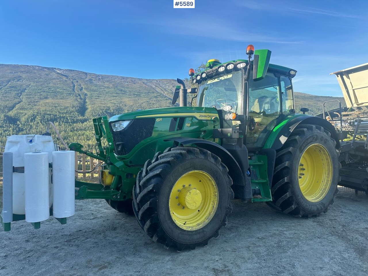 2024 John Deere 6R 185 4x4 tractor w/ front loader, GPS and winter tires. WATCH VIDEO - Tractor agricol: Foto 3 2024 John Deere 6R 185 4x4 tractor w/ front loader, GPS and winter tires. WATCH VIDEO - Tractor agricol: Foto 3