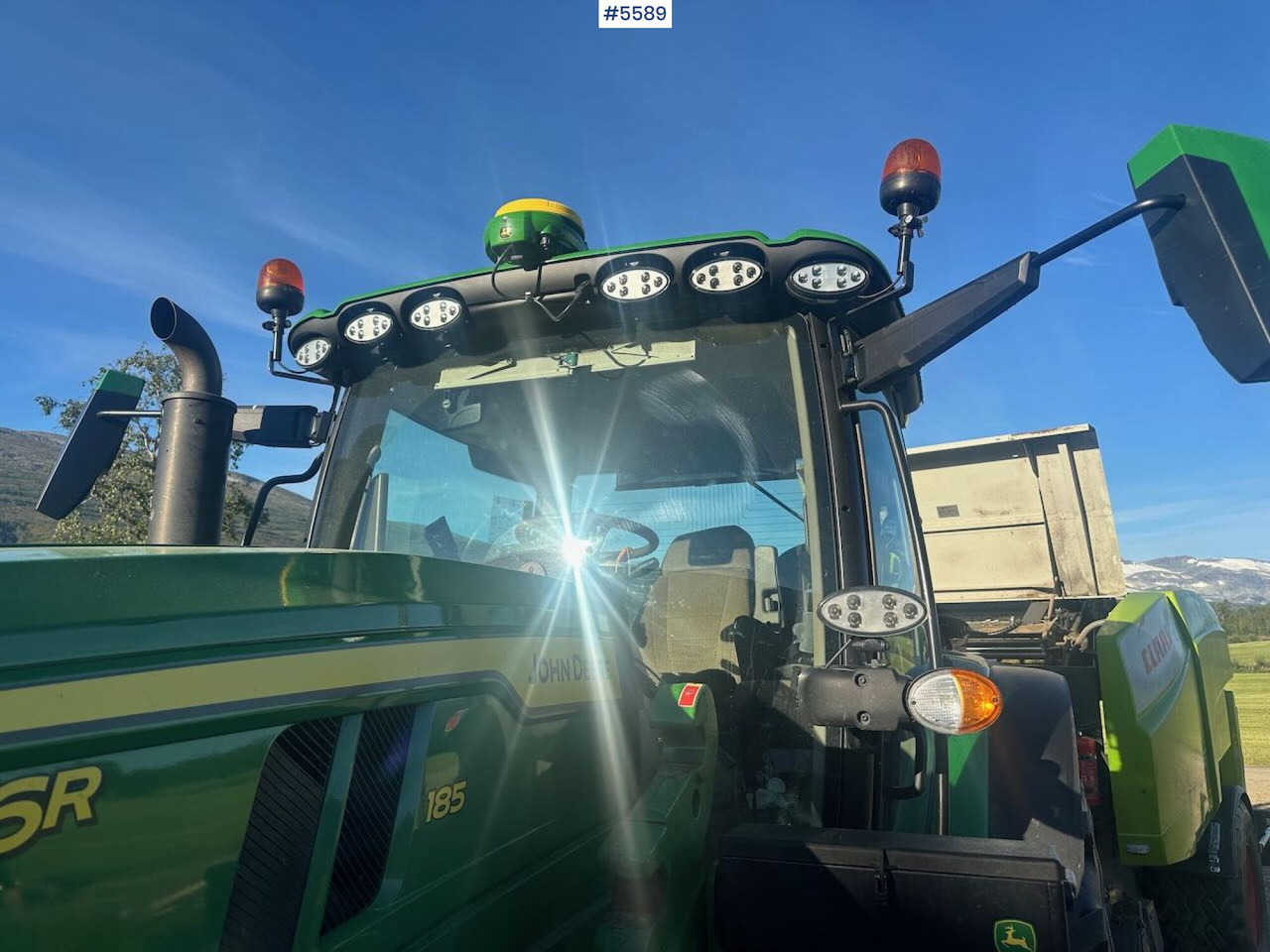 2024 John Deere 6R 185 4x4 tractor w/ front loader, GPS and winter tires. WATCH VIDEO - Tractor agricol: Foto 4 2024 John Deere 6R 185 4x4 tractor w/ front loader, GPS and winter tires. WATCH VIDEO - Tractor agricol: Foto 4