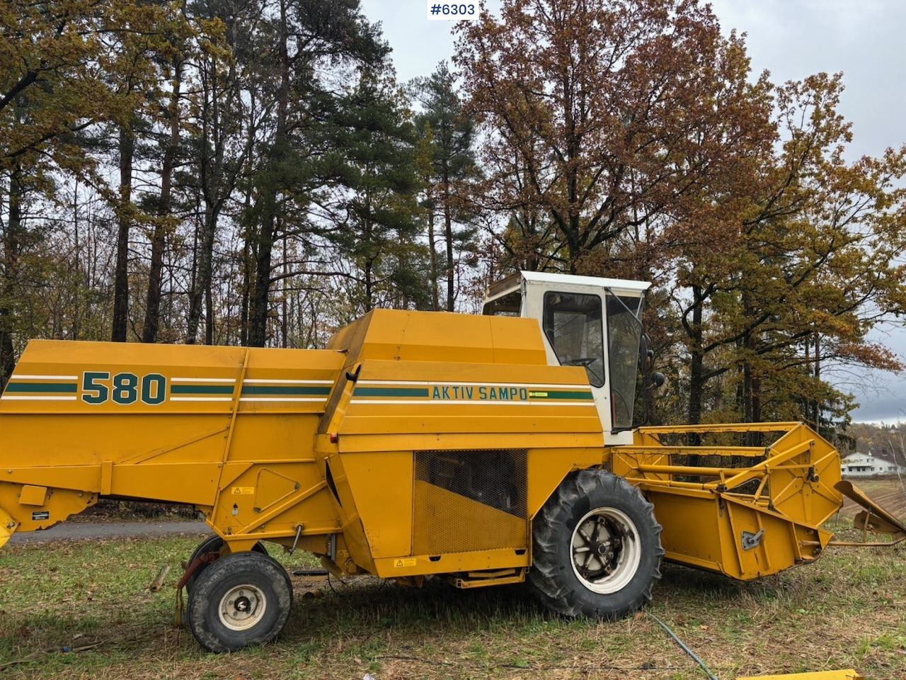 Aktiv Sampo 580 - Combină de recoltat cereale: Foto 2 Aktiv Sampo 580 - Combină de recoltat cereale: Foto 2