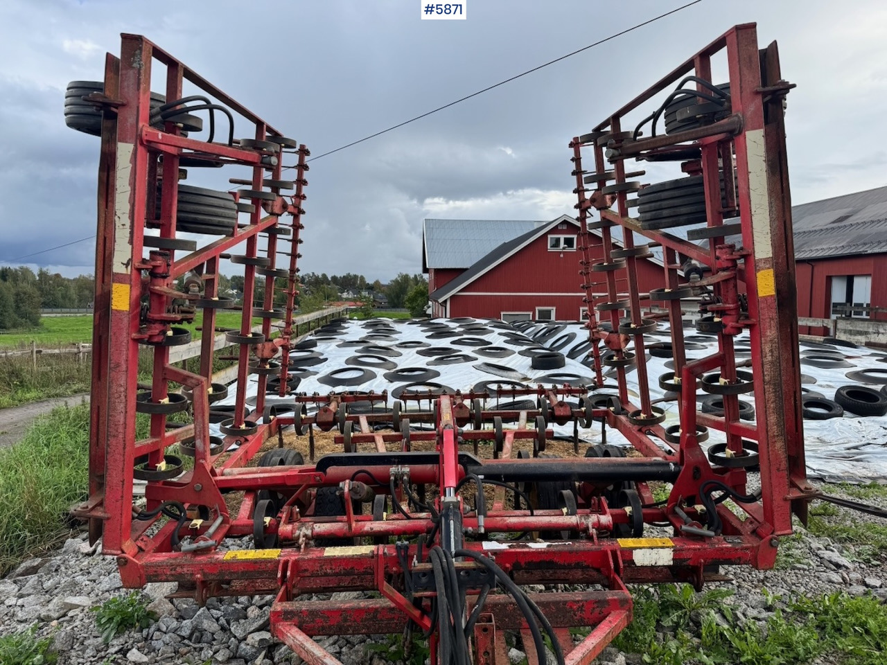 Approx. 1989 Vaderstad harrow, 6.6 m. - Maşină pentru prelucrarea solului: Foto 3 Approx. 1989 Vaderstad harrow, 6.6 m. - Maşină pentru prelucrarea solului: Foto 3